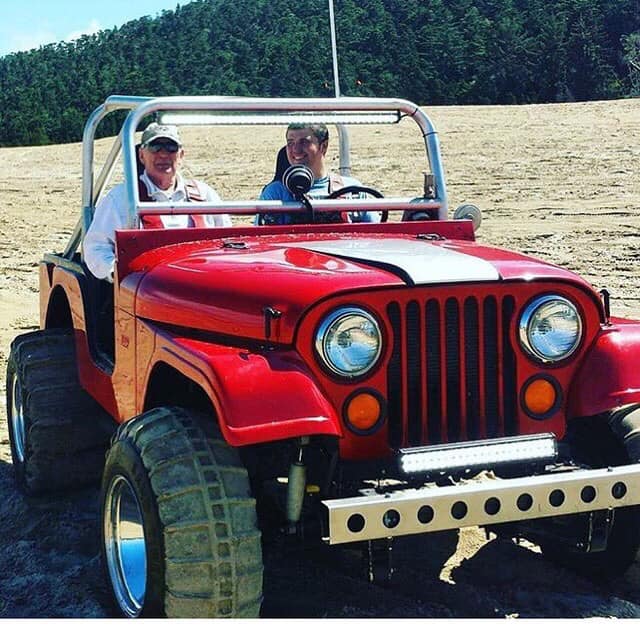 Clay Wallen’s Red 1964 CJ5 Jeep