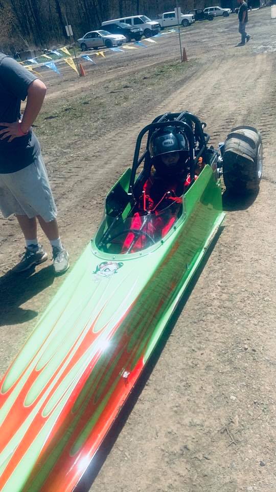 Rayne Faessel Junior Dragster