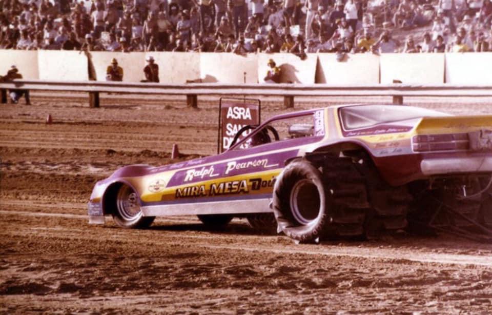 Ralph Pearson Sand Drag Funny Car