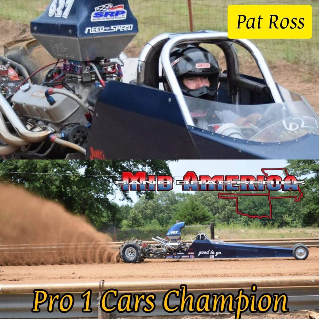 Pat Ross MASDS Pro 1 Cars  Champion